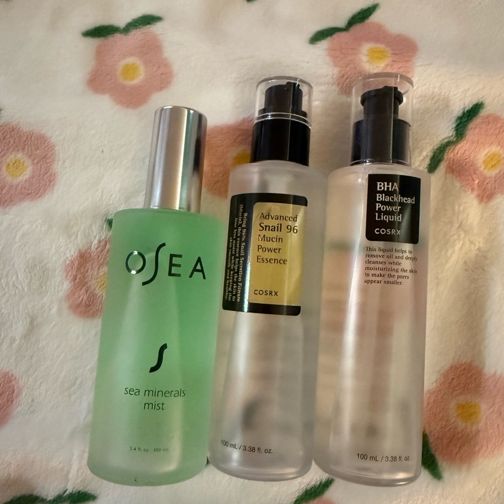 OSEA Sea Minerals Mist and COSRX Skincare Set